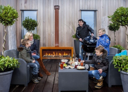 Газовый уличный камин Faber The Mood