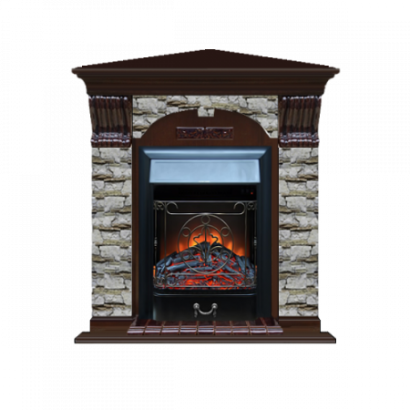 Арочный Алтай угловой (дуб)+Majestic Black Арочный Алтай угловой (дуб)+Majestic Black