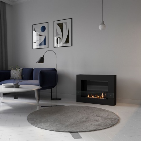 Биокамин SteelHeat WALL GRAND 900 черный, стекло по цене 30 960 руб.