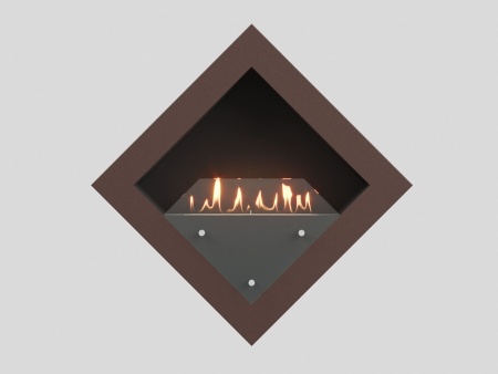 Настенный биокамин Lux Fire "Диамант 1" XS по цене 46 948 руб.
