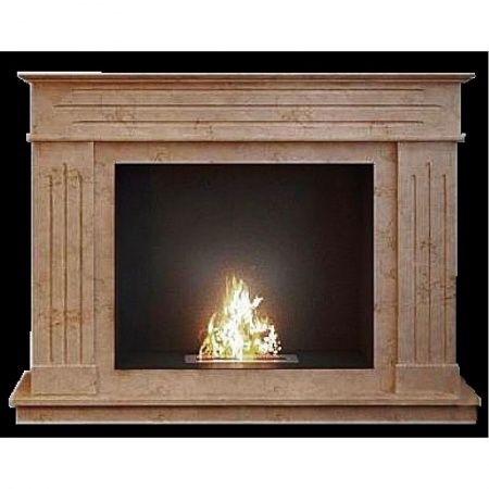 Биокамин ZeFire Варшава мрамор Crema Nova по цене 139 000 руб.