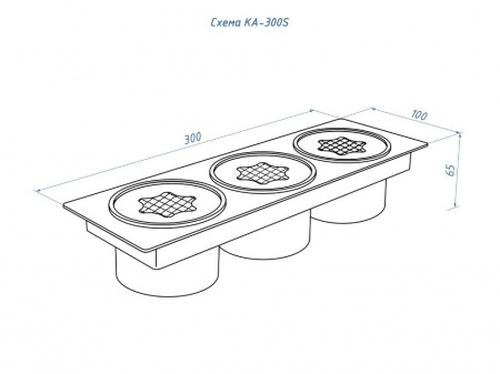Каминный адаптер Lux Fire D85-300S по цене 8 360 руб.