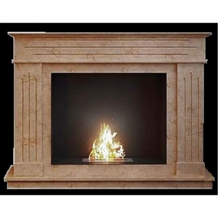 Биокамин ZeFire Варшава мрамор Crema Nova по цене 139 000 руб.